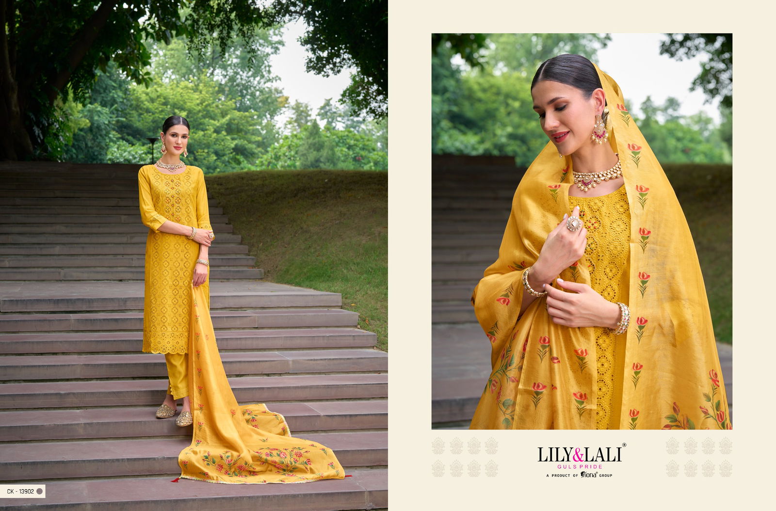 Chikankari Vol 2 By Lily And Lali Heavy Readymade Suits Catalog